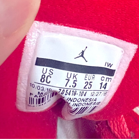 NIKE Air Jordan 7 Retro Topaz Mist Kids Sneakers 8 - Picture 4 of 8